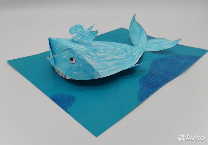 Кит поделка