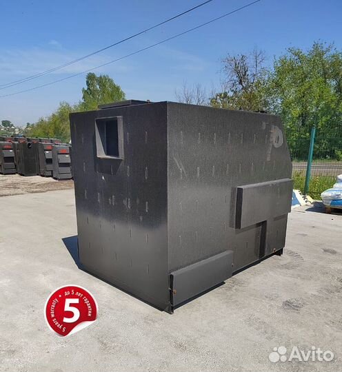 Твердотопливный котел длительного горения