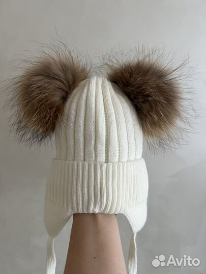 Шапка зимняя новая с биркой, р.50-54