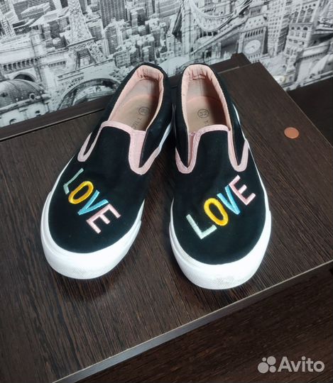 Слипоны для девочки