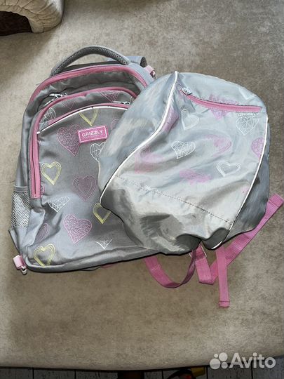 Рюкзак для девочки гризли