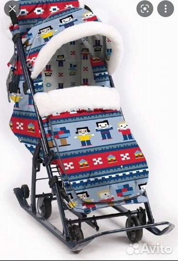 Санки коляска Ника 7 5