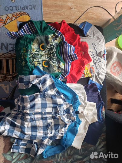 Пакет одежды на мальчика 110-116
