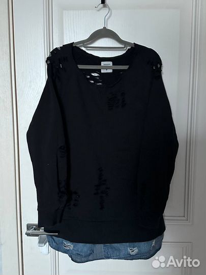 Maison Mihara Yasuhiro Double Jeans Sweatshirt