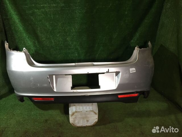 Бампер задний sedan Mazda 6 GH GH5AP Серебро трещи