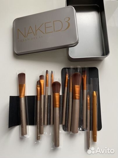 Набор кисточек для макияжа новый