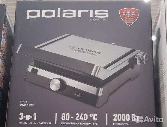 Гриль polaris pgp 1902