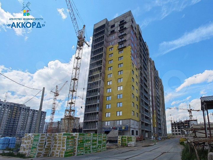3-к. квартира, 69,5 м², 15/16 эт.