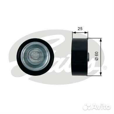 Направляющий ролик привода вспомогательных агрегат