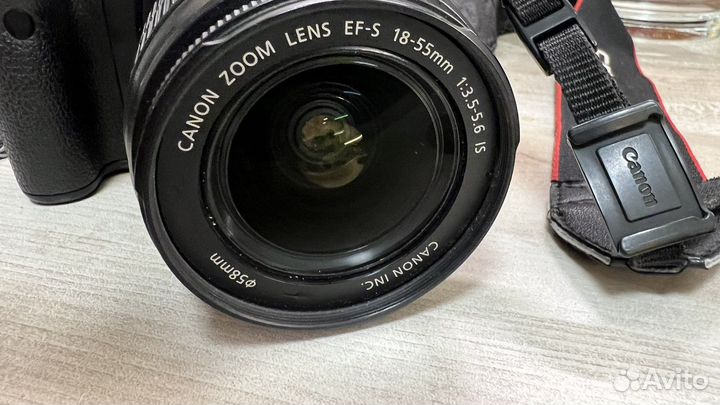 Зеркальный фотоаппарат canon 450D kit