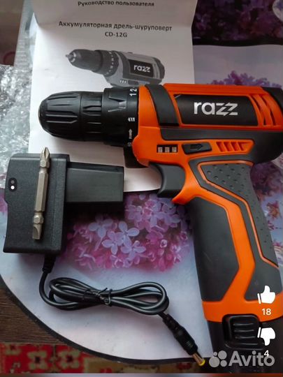 Аккумуляторный шуруповерт