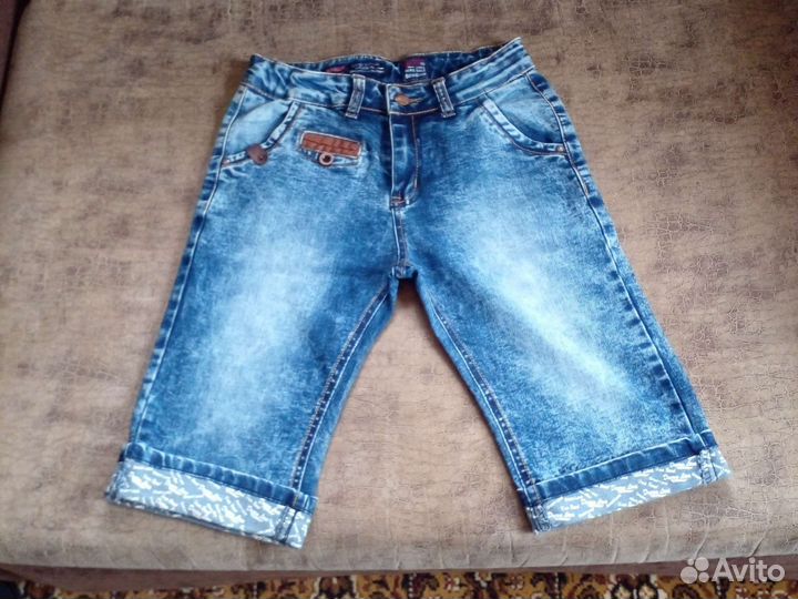 Джинсовые шорты на мальчика