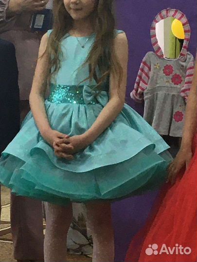 Платье для девочки на выпускной или новый год134