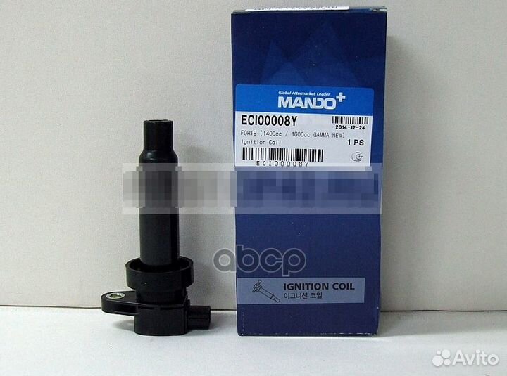 Катушка зажигания ECI00008Y hyundai I30 eci0000