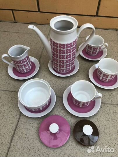 Сервиз кофейный Kahla Германия гдр