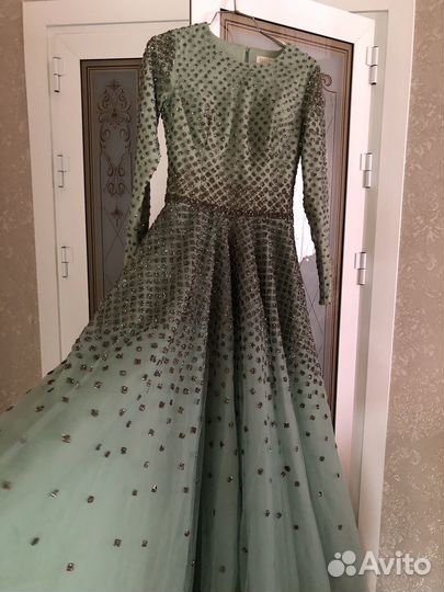 Вечернее платье длинное