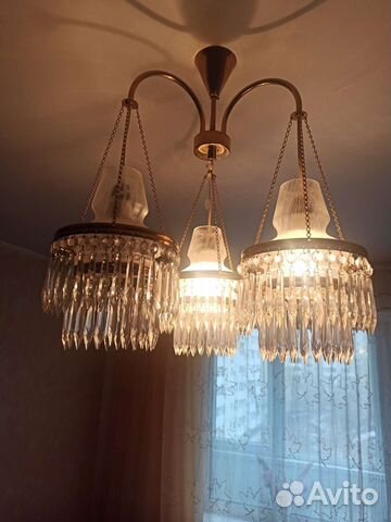 Люстра чешская