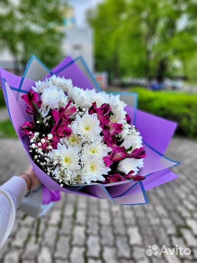 Хризантемы Цветы Букет