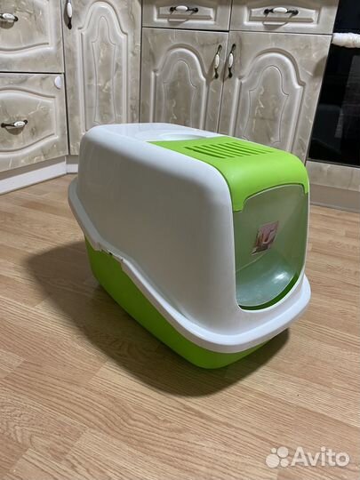 Кошачий туалет домик