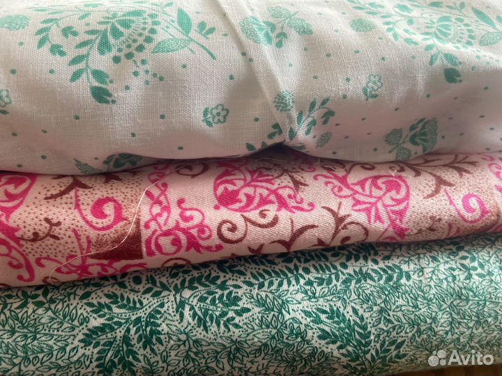 Ткань ситец СССР. Отрезы