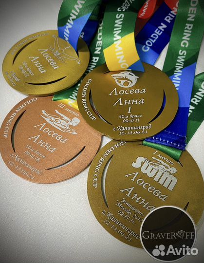 Медали, шильдики с гравировкой