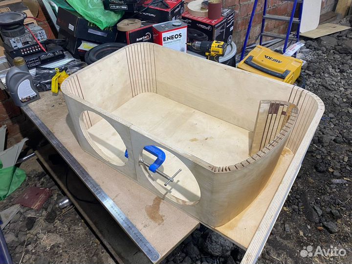 Изготовление коробов для сабвуферов на чпу станке