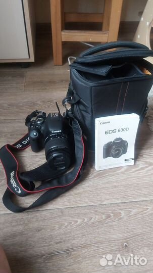 Фотоаппарат canon eos 600d