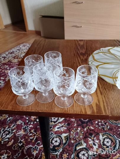 Рюмки хрусталь