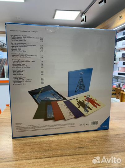 Виниловые пластинки Depeche Mode Singles Boxes