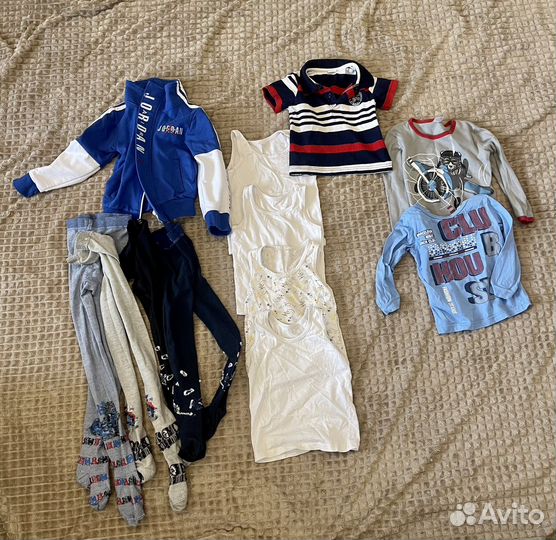 Вещи и обувь пакетом для мальчика