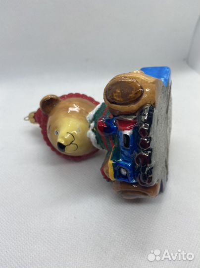 Елочная игрушка. Мишка.Komozja. Польша