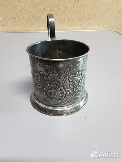Подстаканник мельхиор СССР