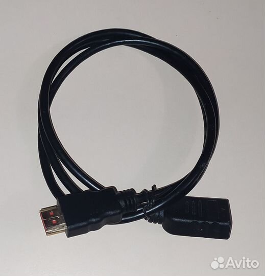 Кабель hdmi мама - hdmi папа 1 метр