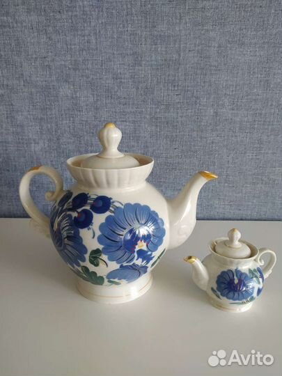 Чайники заварочные винтажные СССР комплект