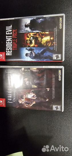 Resident evil 0,4 Nintendo switch