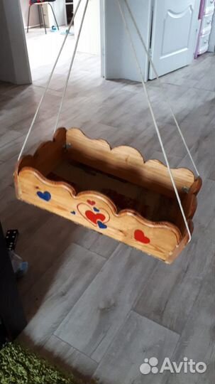 Сэнгэлдэк (зыбка) для куклы, бебибона