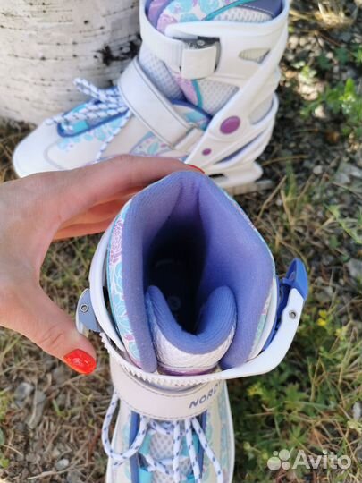 Ледовые коньки раздвижные 31-36 размер