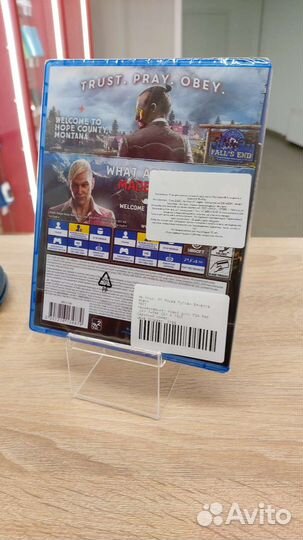 Новый диск PS4 Far Cry 5+Far Cry 4