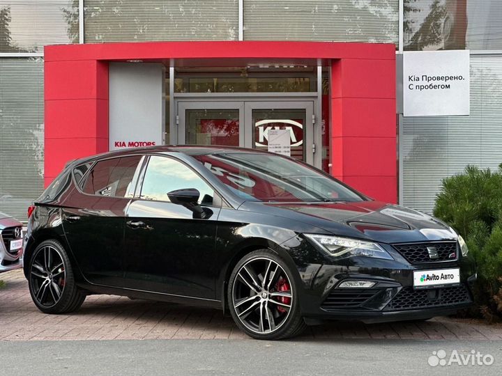 SEAT Leon Cupra 2.0 AMT, 2018, 127 499 км