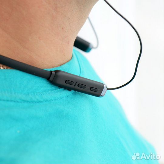 Спортивные наушники с шейным ободом, новые
