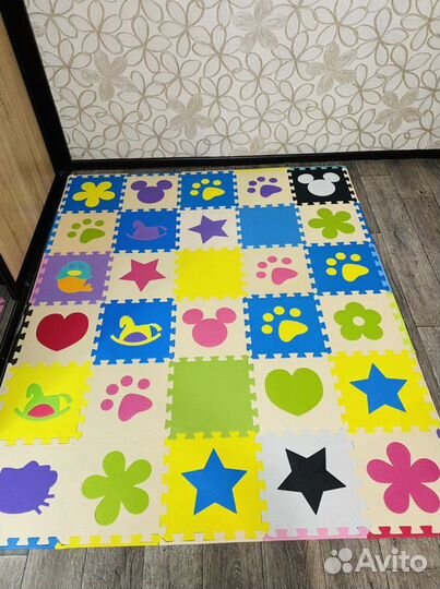 Детский коврик пазл