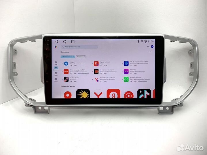Maгнитола Android на Kia Sportage IV