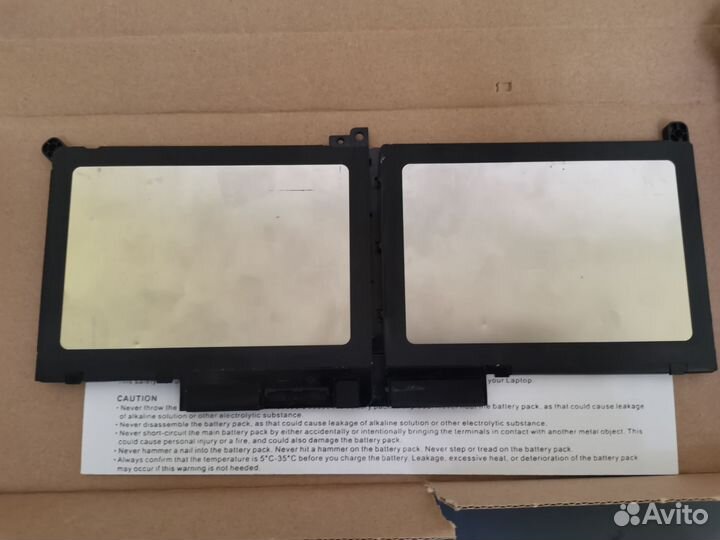 Оригинальный аккумулятор Dell