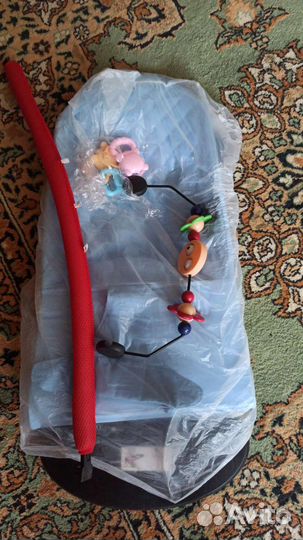 Шезлонг детский новый