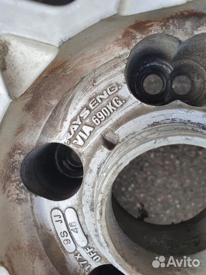 Колеса диски Rays evo4 R17 9jj 2шт