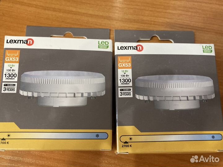 Лампа светодиодная Lexman GX53 12 Вт