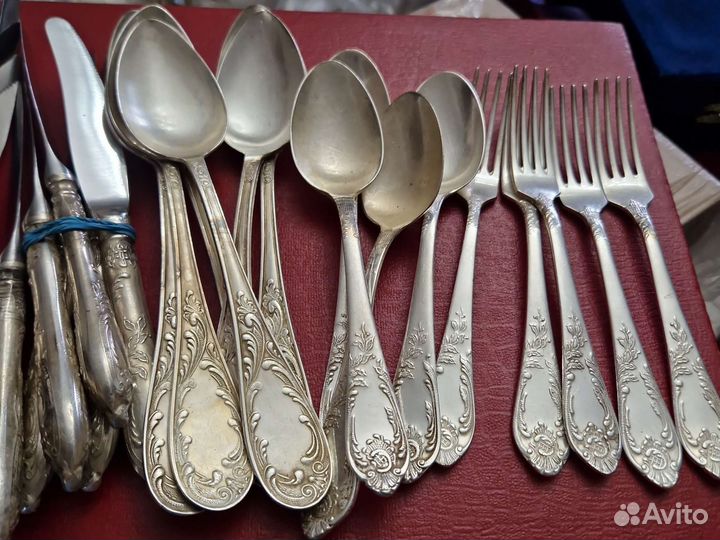 Мельхиор столовый. Разный