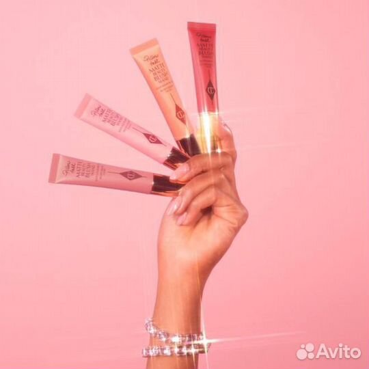 Charlotte tilbury румяна pillow talk /pink pop