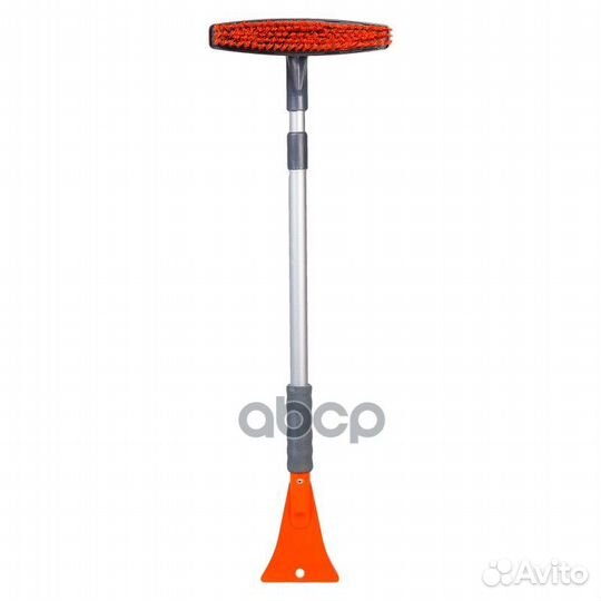 Щетка от снега и льда с телескопической ручкой