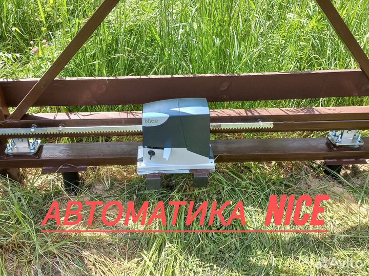 Откатные ворота под ключ